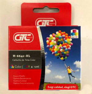 Cartucho GTC HP 664 XL TRICOLOR (COMPATIBLE) – Laser Imaging