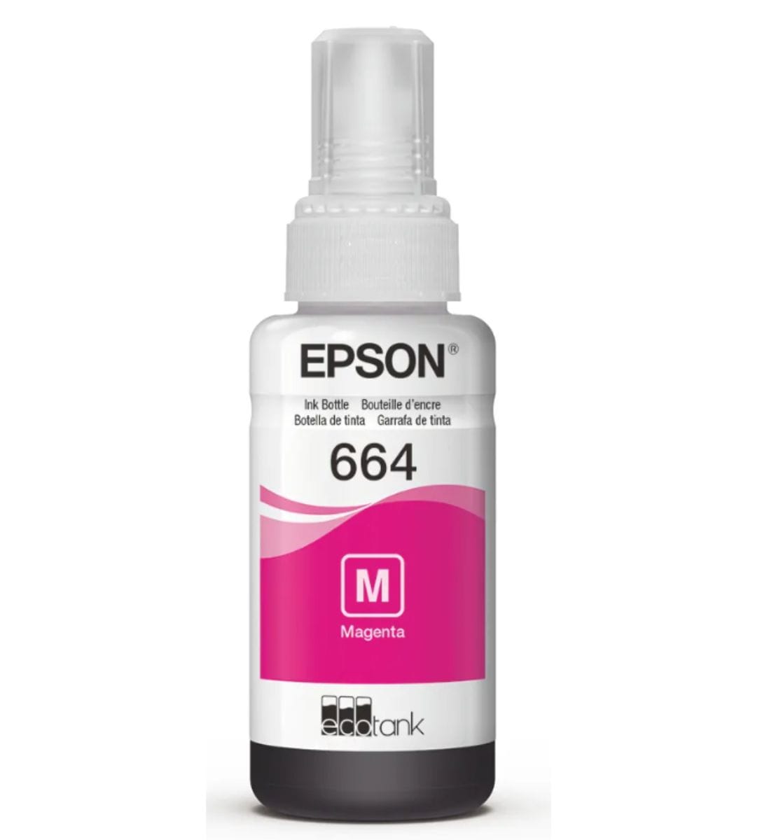 Botella de Tinta Original Epson T664 Magenta (T664320)
