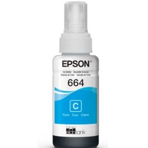 Botella de Tinta Original EPSON T664 Cian (T664220)