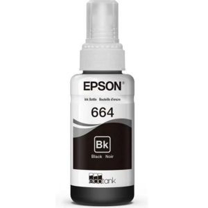 Botella de Tinta Original EPSON T664 Negro (T664120)