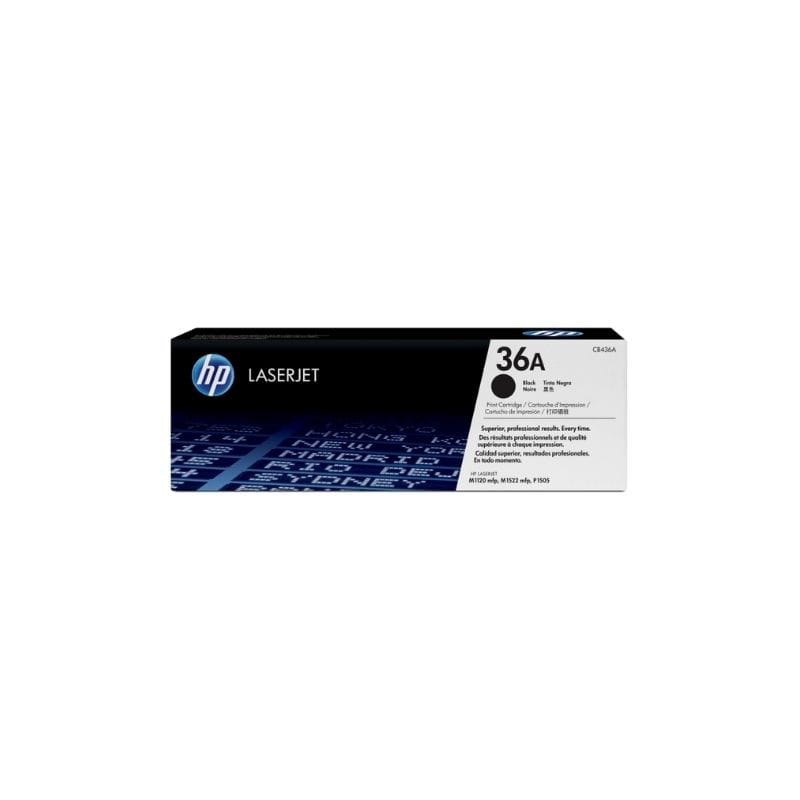 HP 36A CB436A Tóner Negro original para impresoras HP LaserJet