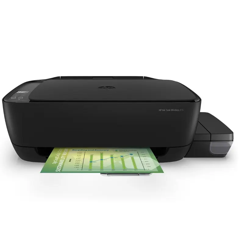 Impresora HP Ink Tank Wireless 415 multifuncional con WiFi y tanque de tinta recargable
