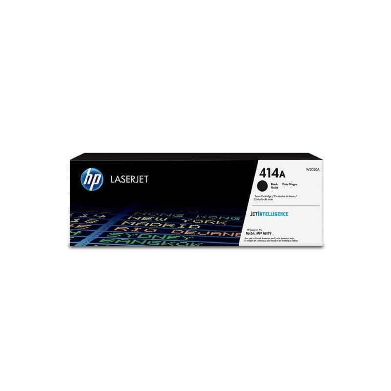 HP 414A W2020A Tóner Negro Original para impresoras HP Color LaserJet