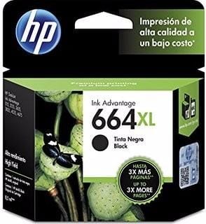 CARTUCHO TINTA HP 664XL NEGRO