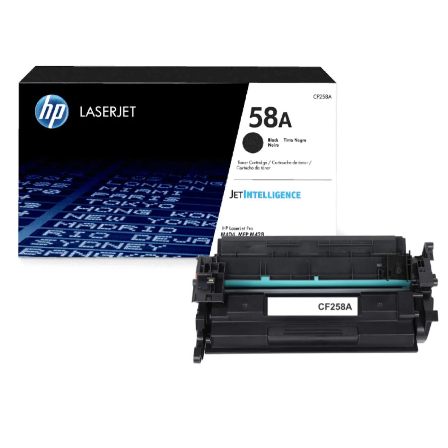 HP Tóner 58A CF258A color Negro - Imagen 2