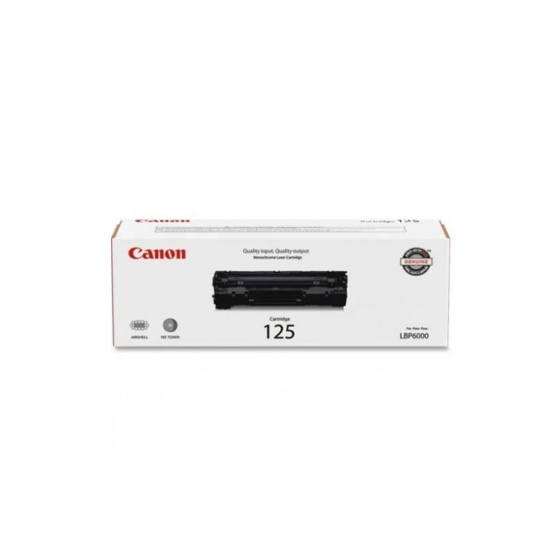 "Canon 125 Negro 3484B001 tóner original para impresoras láser"