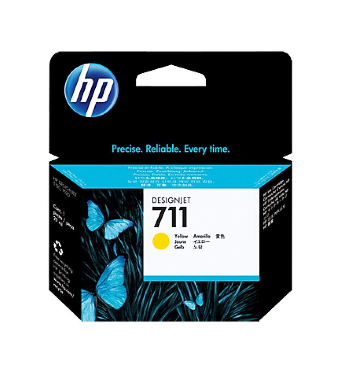 HP 711 Pack CMY 3 Colores Cian, Magenta, Amarillo - Imagen 4