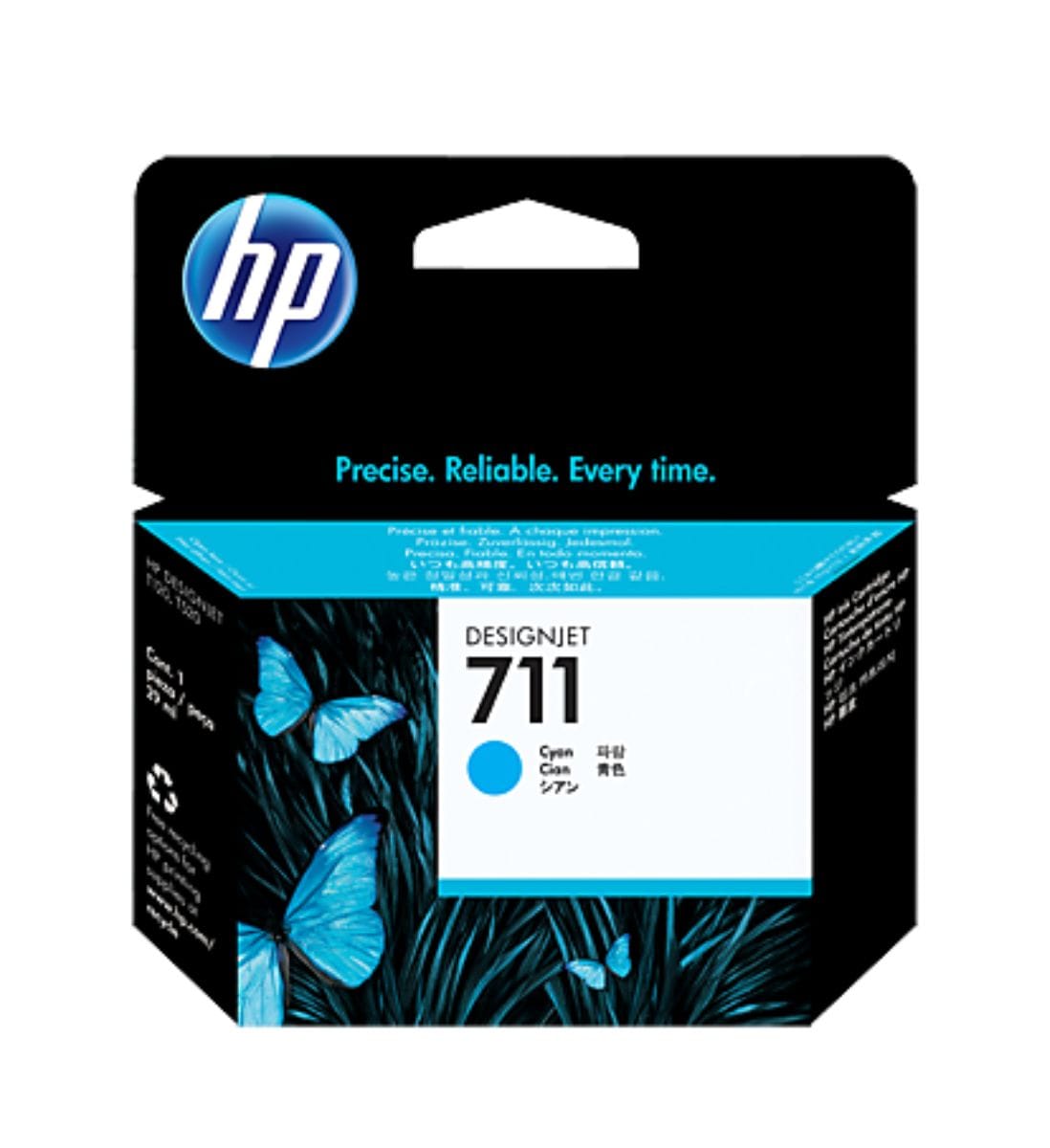 HP 711 Pack CMY 3 Colores Cian, Magenta, Amarillo - Imagen 3