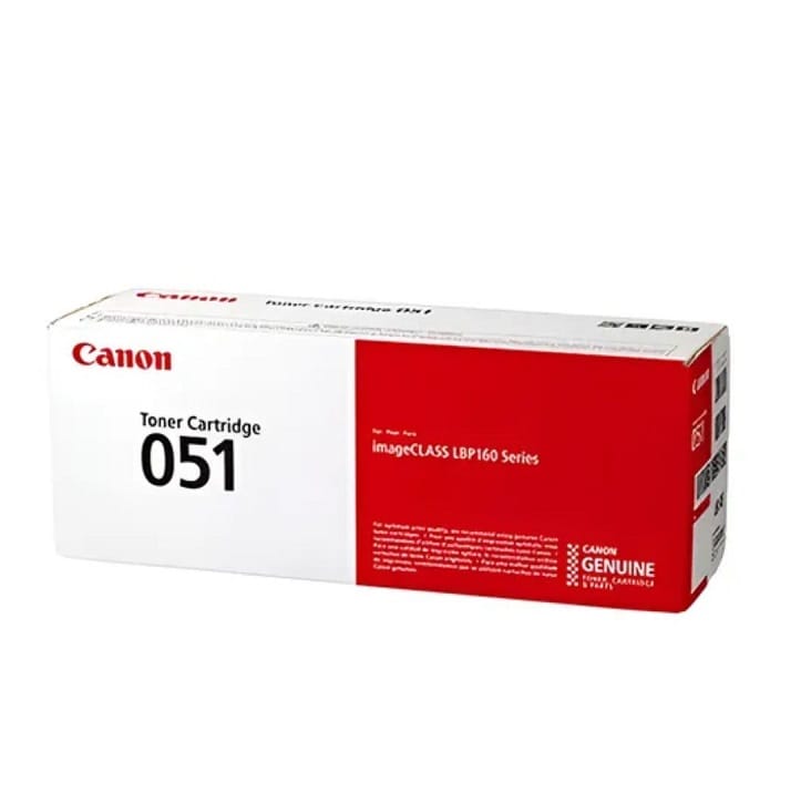 Canon Tóner 051 Negro original de alto rendimiento.