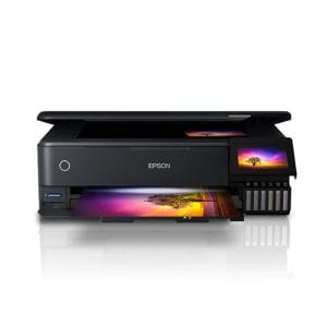 Impresora EPSON EcoTank L8180 multifuncional con sistema EcoTank y conectividad Wi-Fi