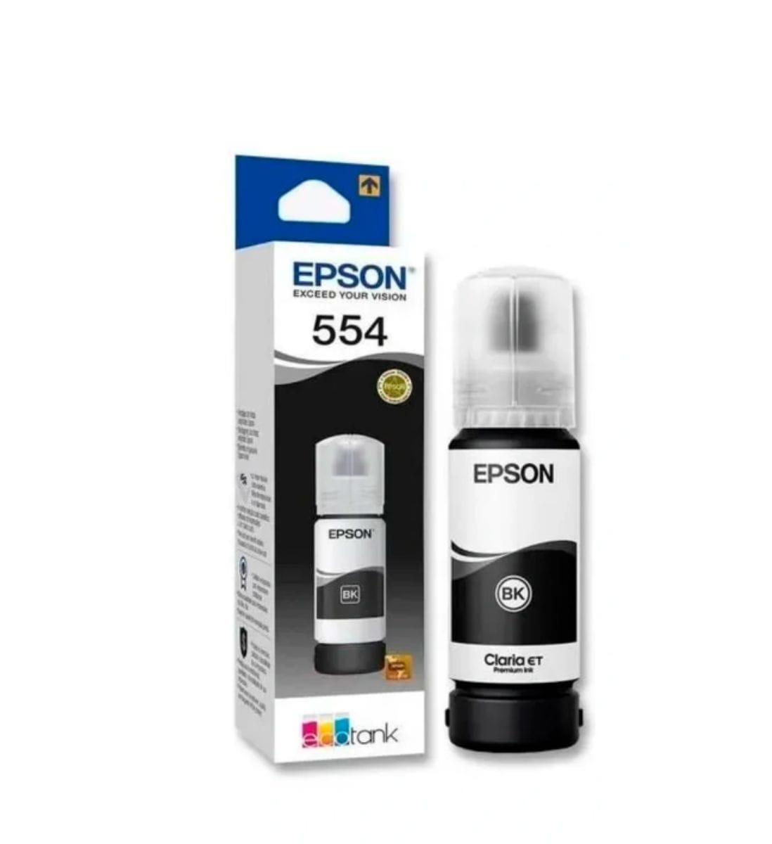 Epson Tinta T554 T554120-AL color negro - Imagen 2