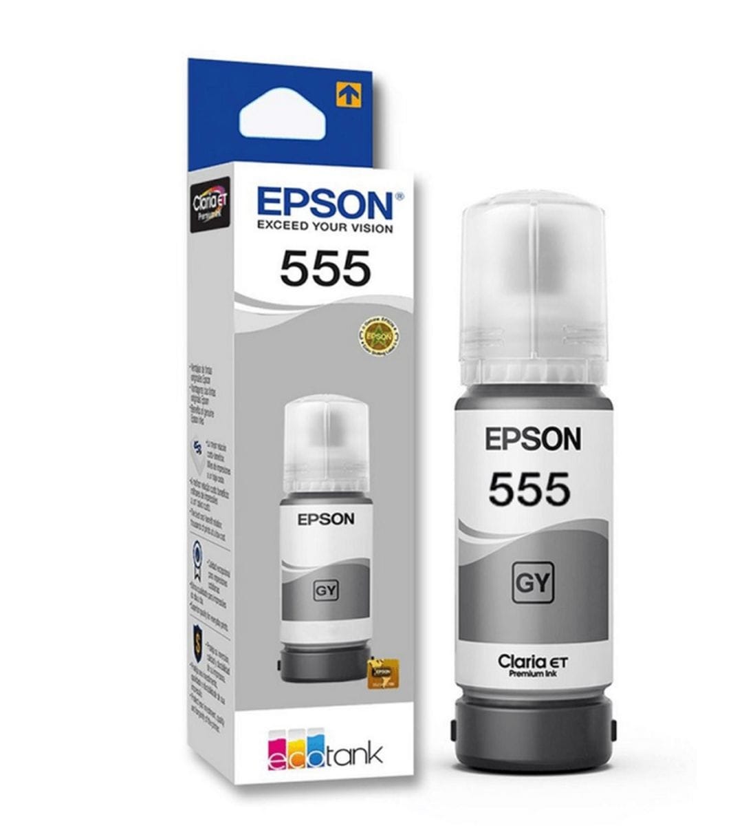Epson Tinta T555 T555520-AL color gris - Imagen 2
