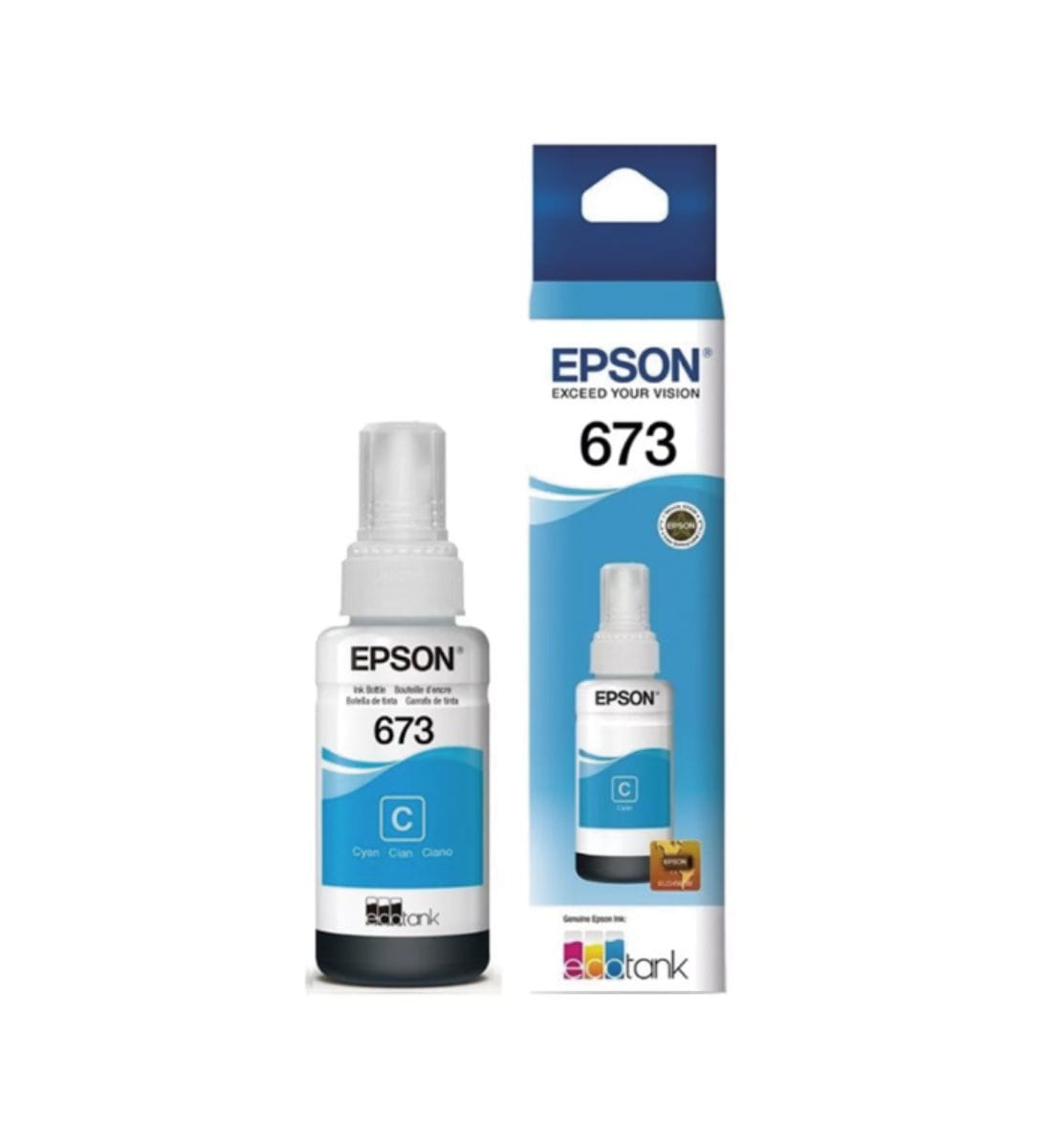 Epson Tinta T673 T673220-CH color Cyan - Imagen 2