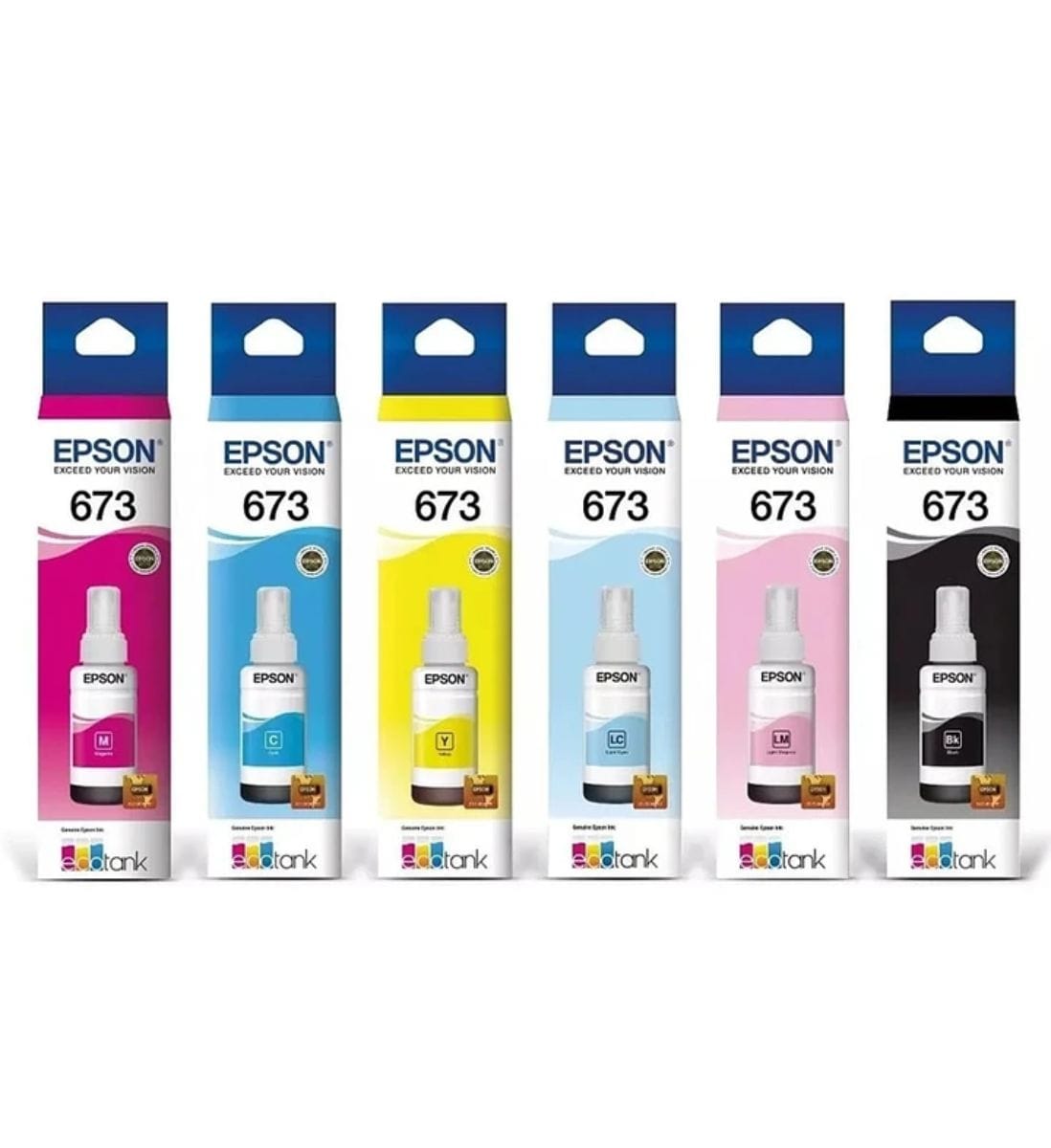 Epson pack Tintas T673 6 colores - Imagen 2