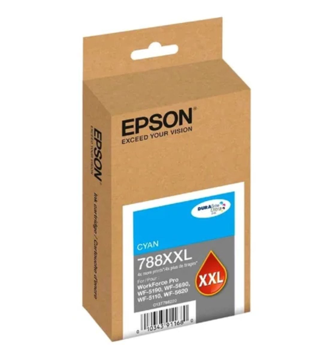 Epson Tinta T788 T788XXL220-AL color cyan - Imagen 2