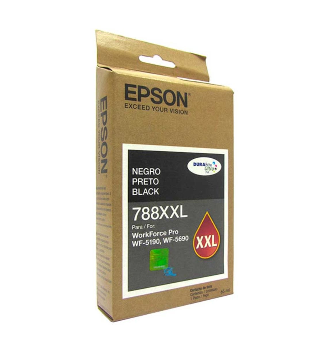 Epson Tinta T788 T788XXL120-AL Color Negro - Imagen 2