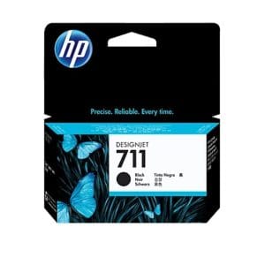 "Cartucho de tinta HP 711 Negro CZ129A original de 38 ml"