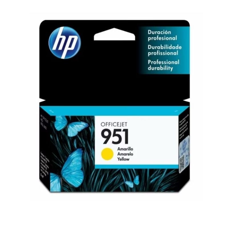 HP 951 Amarillo CN052AL – tinta de alto rendimiento para OfficeJet Pro