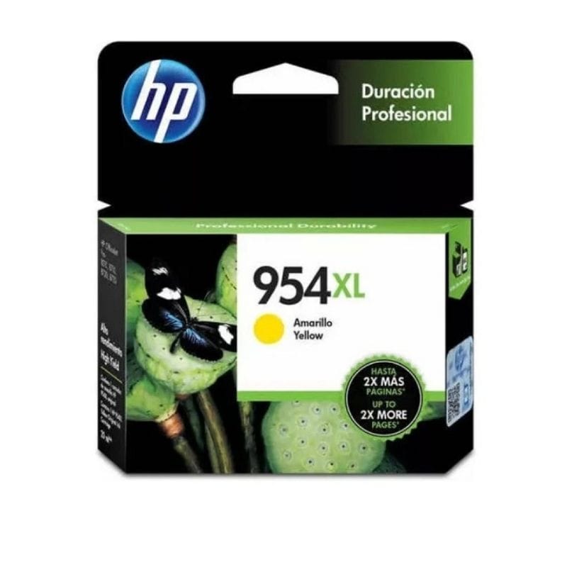HP 954XL Amarillo L0S68AL alto rendimiento 1.600 páginas