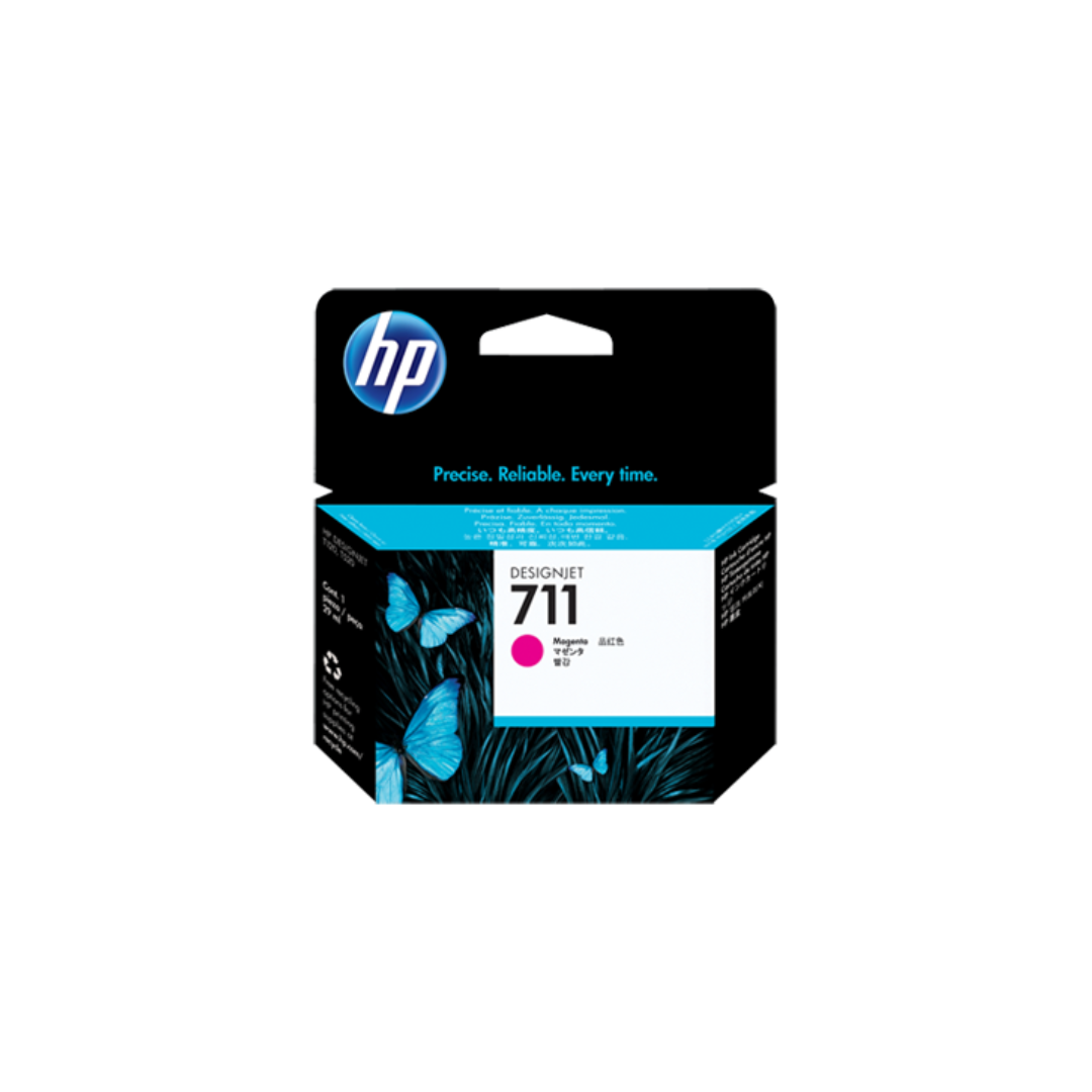 HP Tinta 711 CZ131A color Magenta - Imagen 2