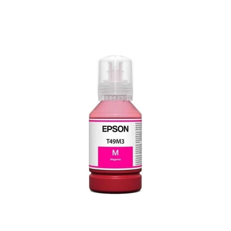 Botella de tinta Epson T49M Magenta 140 ml original para sublimación