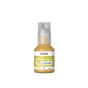 Brother frasco de Tinta BTD100Y color Amarillo Original