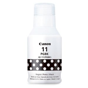 Botella de tinta Canon GI-11 negra original para impresoras MegaTank