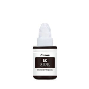 Botella de tinta original Canon GI-190 BK Negro 0667C001 para impresoras PIXMA G-Series.