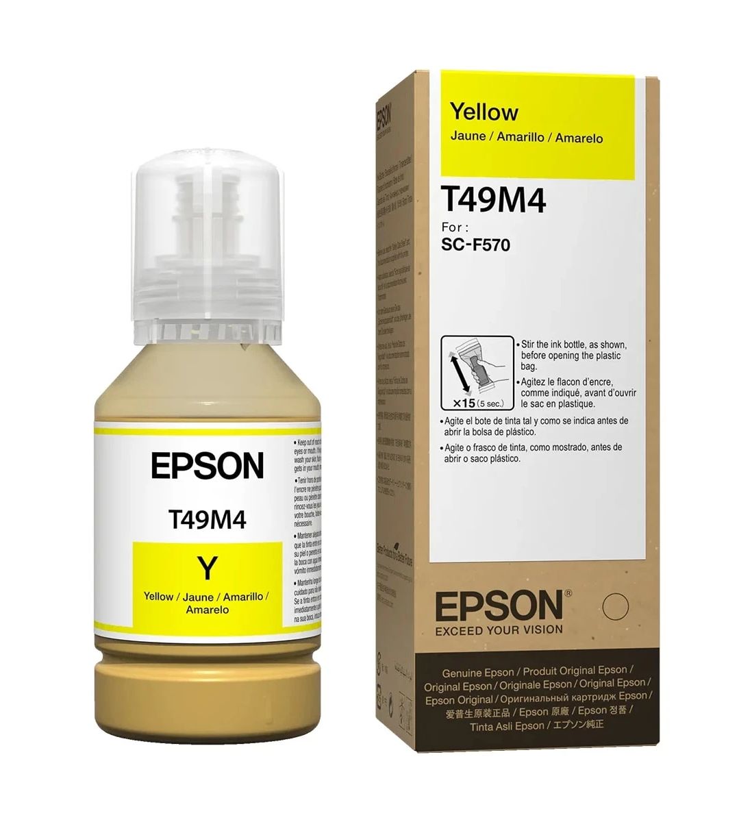 Epson Tinta T49M Amarilla T49M420 - Imagen 2
