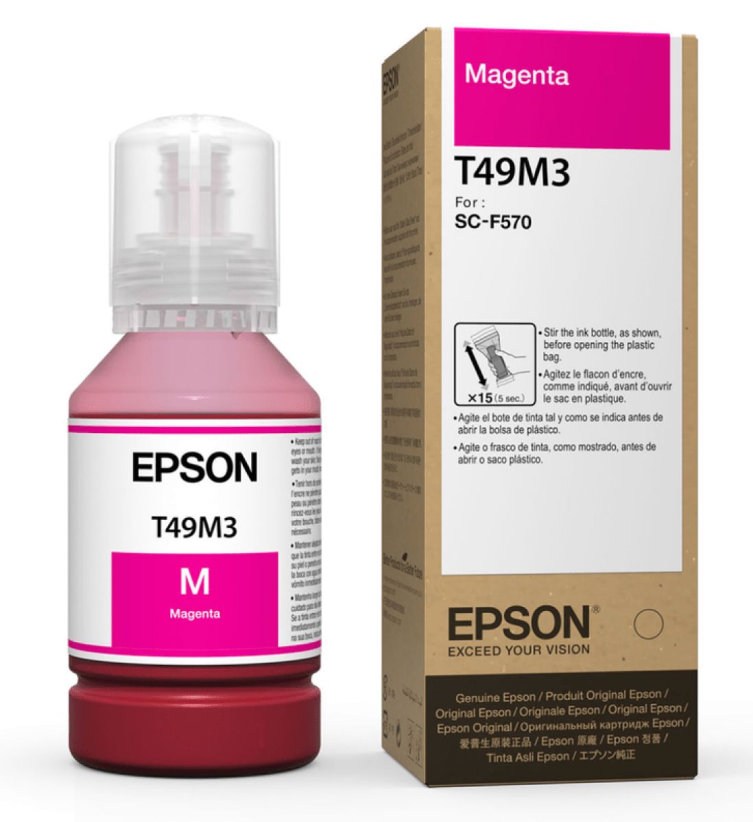 Epson Tinta T49M Magenta 140ML T49M320 - Imagen 2