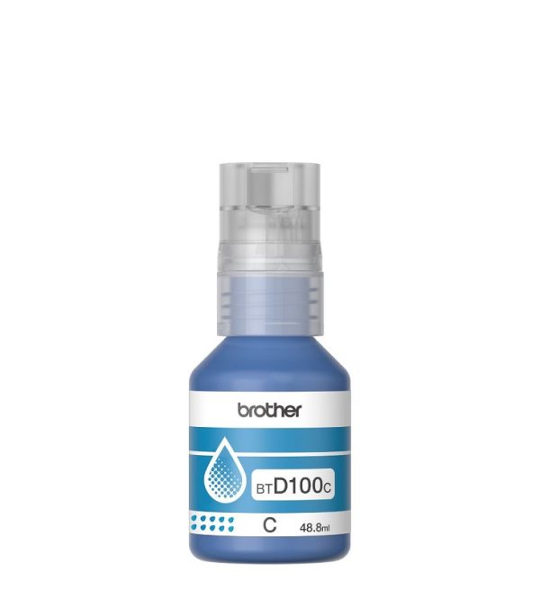 Tinta Brother BTD100C Cian Original especial para impresoras brother inkbenefit