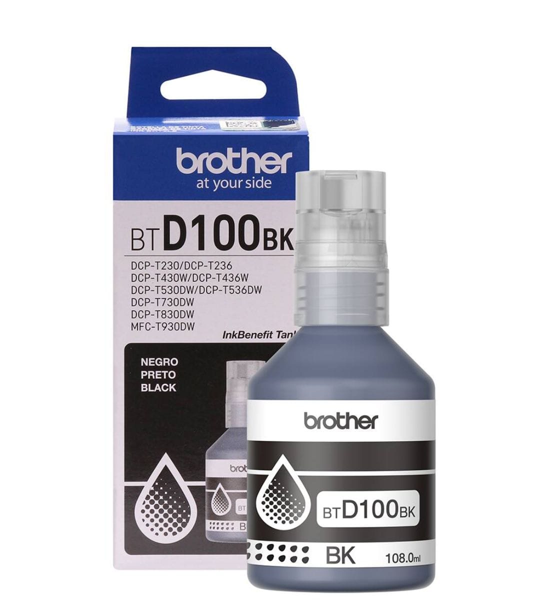 Brother Tinta BTD100BK color negro - Imagen 3