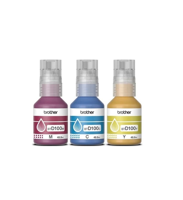Brother Pack Tintas BTD100CL3PK C/M/Y