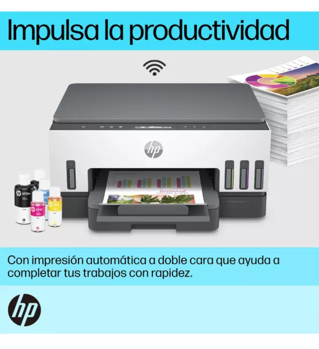 HP impresora Smart Tank 720 multifuncional 6UU46A - Imagen 6