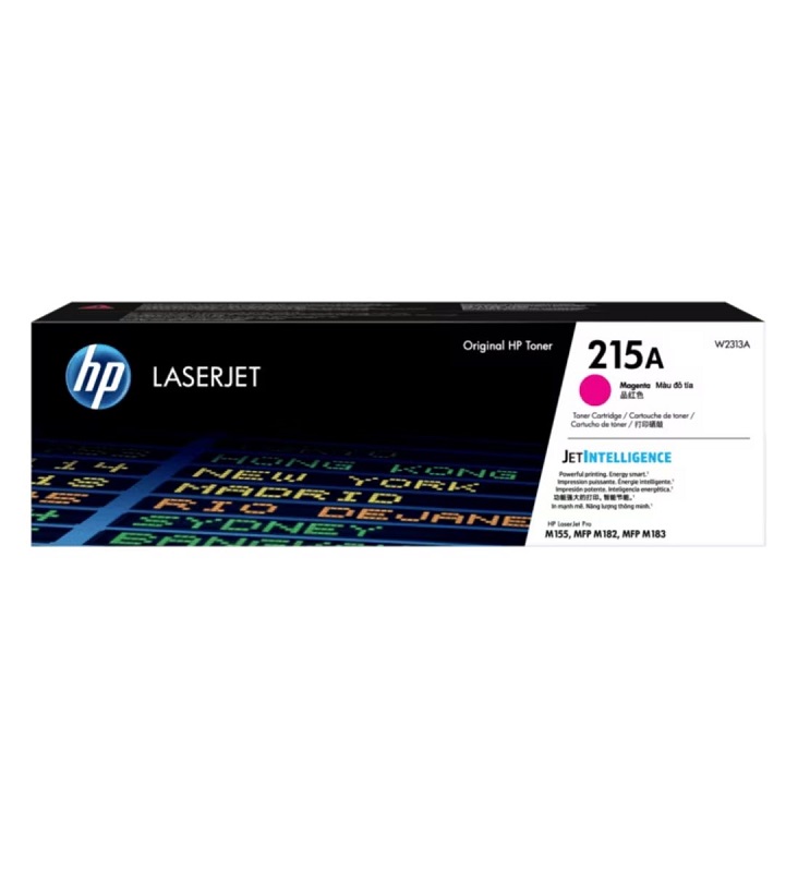 HP Tóner 215A magenta W2313A 700 paginas de impresión a full color