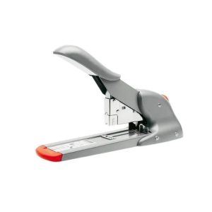 Corchetera Industrial Rapid HD110 metálica para 110 hojas, ideal para oficinas y centros de copiado.