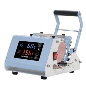 Máquina Craft Hobby Mug Press 11oz celeste prensa para tazones 300W