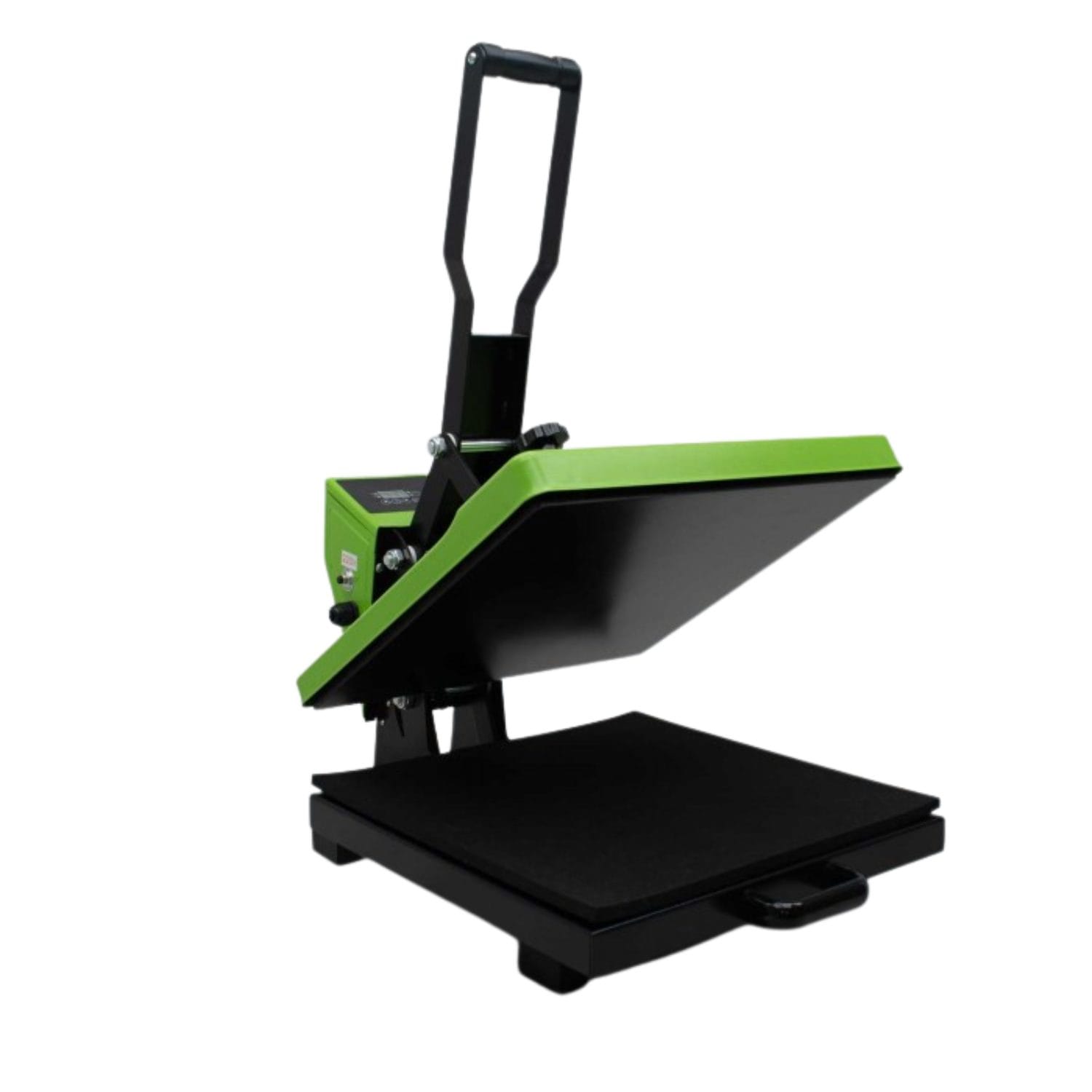 Prensa térmica Auplex 38x38 verde con control digital y palanca manual