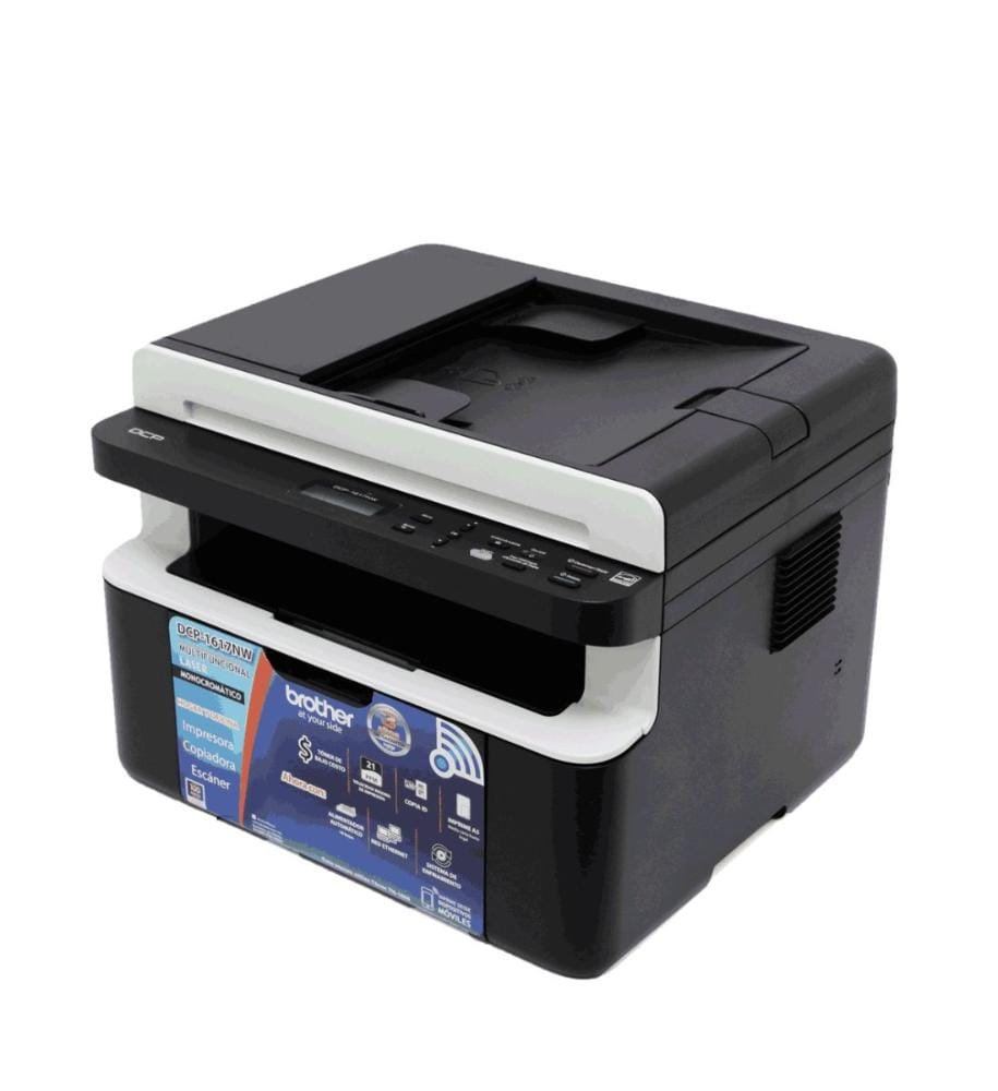 Brother Impresora DCP-1617NW Multifuncional con resma de papel carta de regalo - Imagen 3