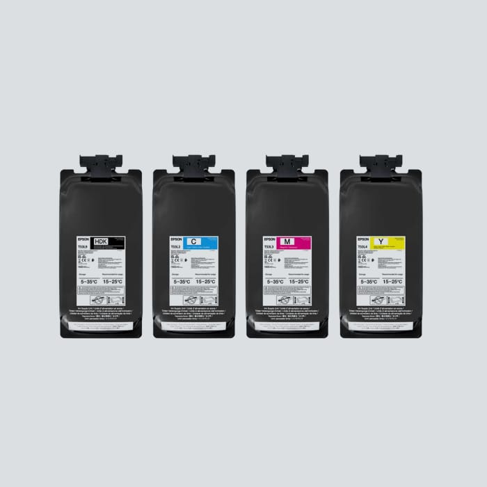 Combo Epson SureColor F6470 gran formato sublimación con accesorios completos.