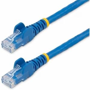 Cable Ethernet Cat6 2,1 metros azul con conectores RJ45 snagless moldeados chapados en oro.