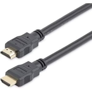 Cable HDMI 30-48cm negro macho a macho chapados en oro corto.