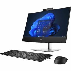 HP ProOne 440 G9 All-in-One PC, computadora empresarial integrada con pantalla de 23.8 pulgadas, teclado y mouse