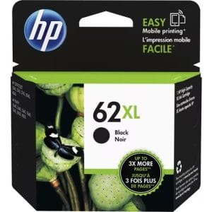 Cartucho de tinta original HP 62XL Negro (C2P05AL) de alto rendimiento para 600 páginas, compatible con HP OfficeJet 200.