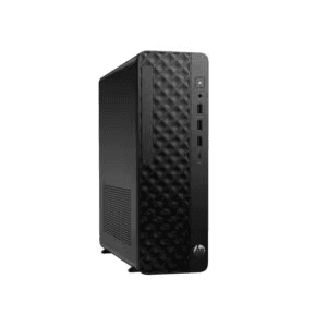 Desktop HP ProDesk 2 SFF G1i, computadora de escritorio compacta profesional color negro con puertos frontales.