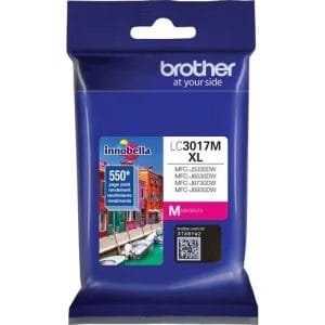 Brother LC3017M Magenta Cartucho de Tinta Original Innobella Alto Rendimiento para impresoras MFC.