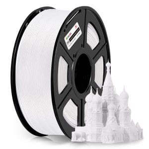 Filamento CoLiDo PLA+ White 1.75mm 1kg para impresiones 3D blancas con acabado brillante y alta definición.