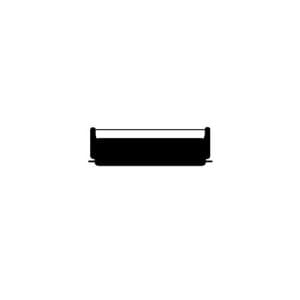 Cartucho de cinta original Epson ERC-38B negro para impresoras matriciales de punto de venta TM-U220.