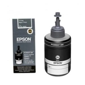 Epson T774120-AL Negro Botella de Tinta Original para impresoras monocromáticas M105 y M205.
