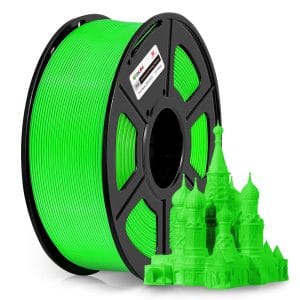 Filamento CoLiDo PLA+ Green 1.75mm 1kg para impresión 3D verde vibrante de alta definición.